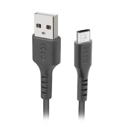 Duomenų kabelis USB 2.0 – Mikro USB, juodas