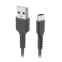 Įkrovimo laidas su USB 2.0 bei Micro-USB išėjimais Juodas