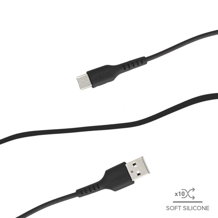 Įkrovimo laidas su USB 2.0 bei Micro-USB išėjimais Juodas