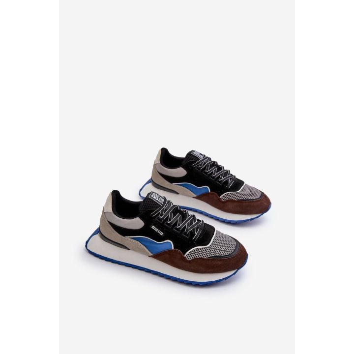 Vyriški sportbačiai Big Star NN174322 Memory Foam System Brown-Black