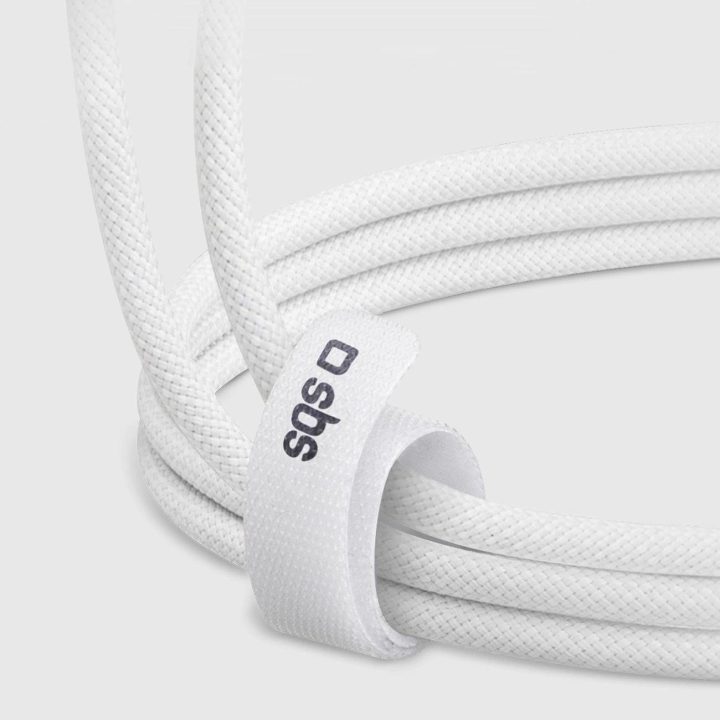 Tekstilinis laidas su USB C 1,5 m 60 W pilka
