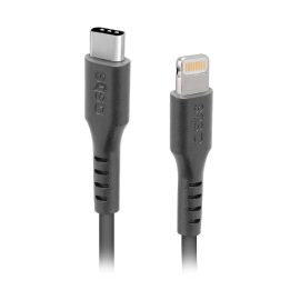 USB-C - Lightning“ duomenų ir įkrovimo laidas, 1 m, juodas