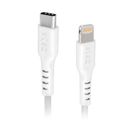 USB-C - Lightning“ duomenų ir įkrovimo laidas, 1 m, baltas