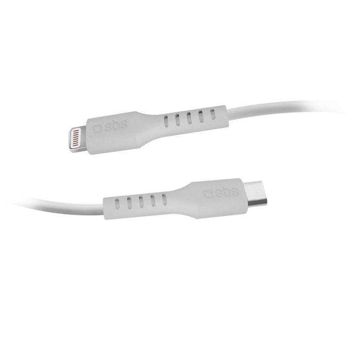 USB-C - Lightning“ duomenų ir įkrovimo laidas, 1 m, baltas