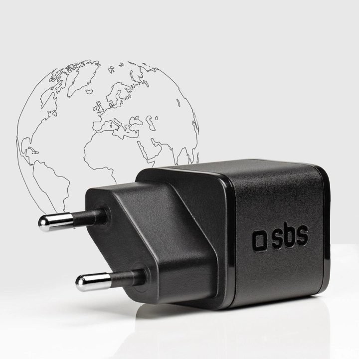 20W GaN baterijų įkroviklis – itin greitas įkrovimas su Power Delivery“ juodas