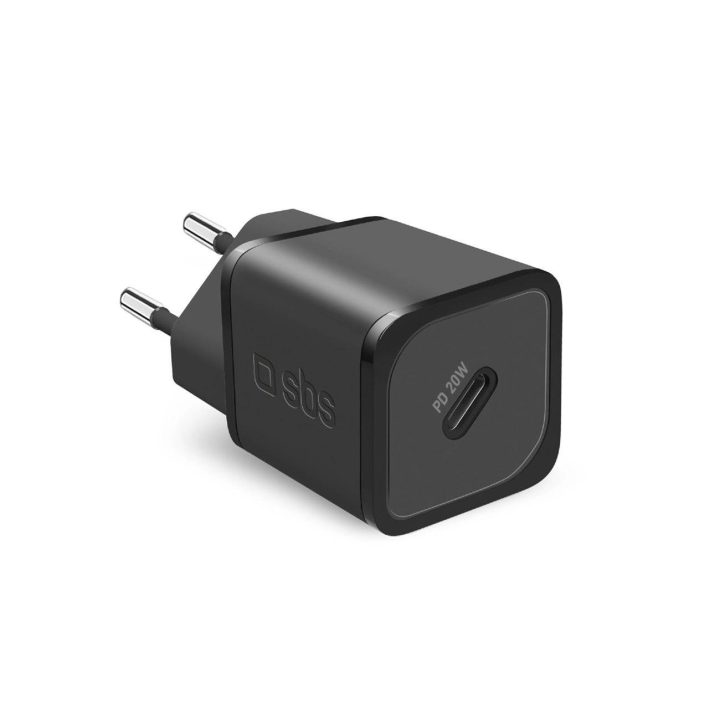 20W GaN baterijų įkroviklis – itin greitas įkrovimas su Power Delivery“ juodas
