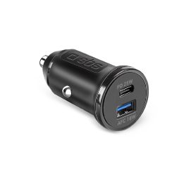 automobilio kroviklis 25 W USB C su Power Delivery – juodas