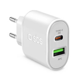 20 W pakrovėjas su USB C ir Power Delivery“ — baltas
