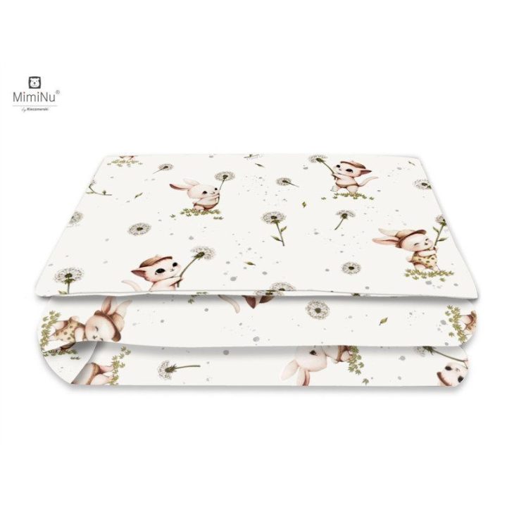 KIECZMERSKI Lovatiesė 2 dalių 135x100 cm MIMINU DESIGN Katytės 100 % medvilnė