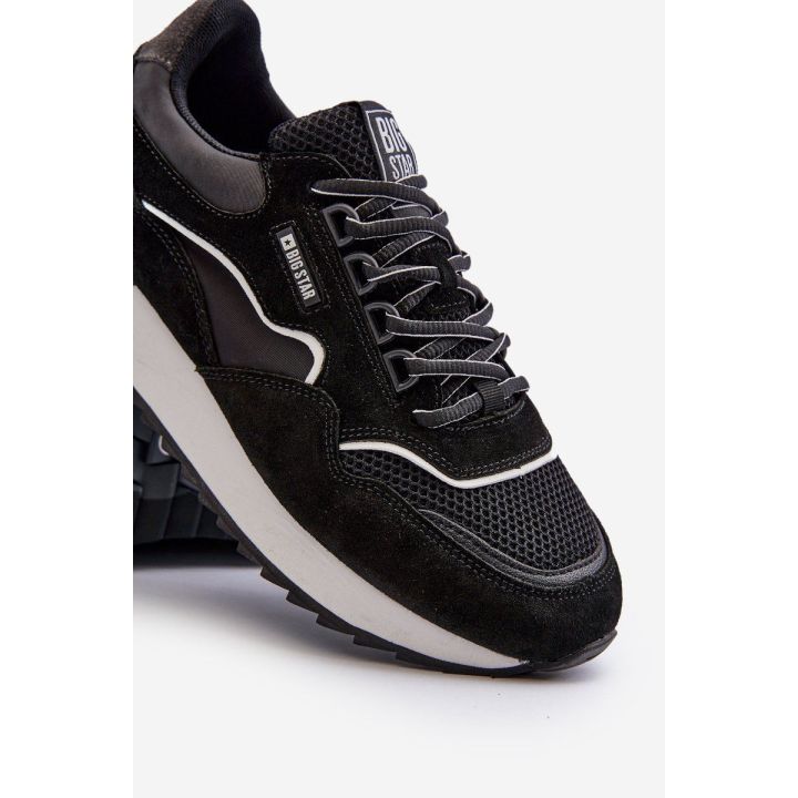 Vyriški sportbačiai Big Star NN174321 Memory Foam System Black
