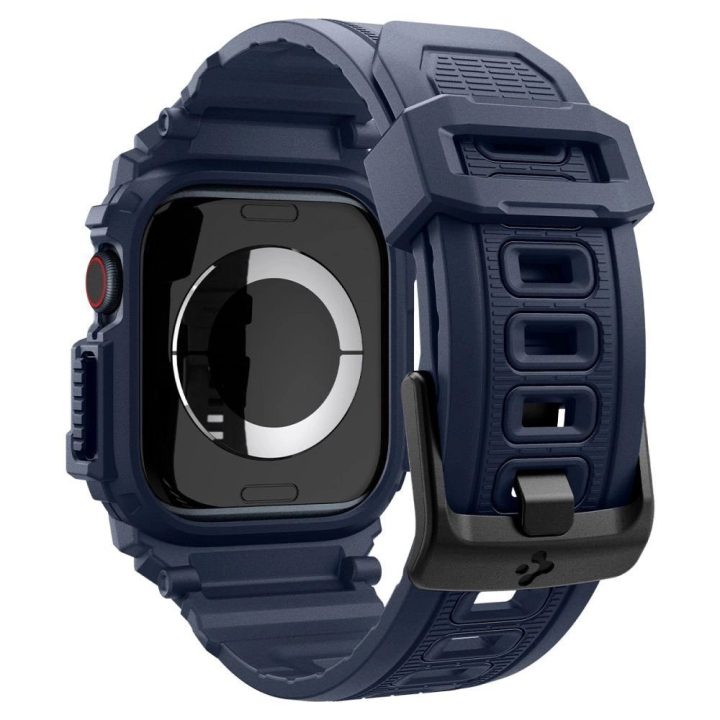 Spigen Rugged Armor Pro uždangalas Apple Watch“ laikrodžiams 46 mm - mėlynas