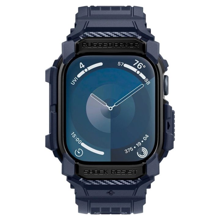 Spigen Rugged Armor Pro uždangalas Apple Watch“ laikrodžiams 46 mm - mėlynas