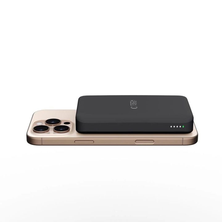 PB24 LifeMag QI2 MagSafe 10 000 mAh Powerbankas - juodas