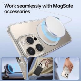MMP-110 2w1 MagSafe žiedas - sidabrinis / sidabrinis