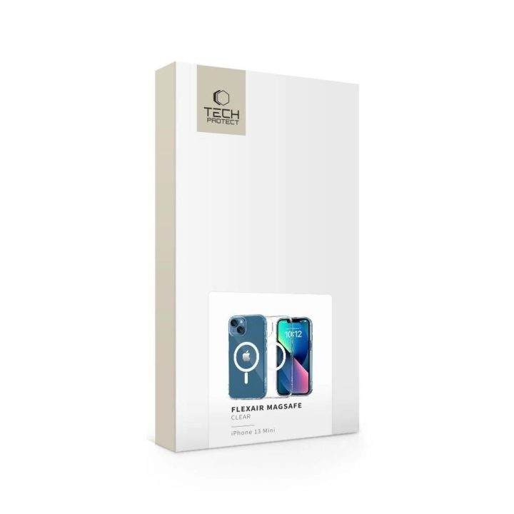 FlexAir MagSafe“ dėklas skirtas iPhone 13 Mini“ – skaidrus