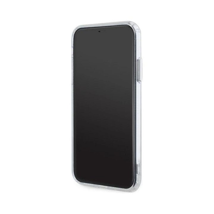 Karl Lagerfeld IML Metal Choupette Head MagSafe dėklas iPhone 11“ – baltas