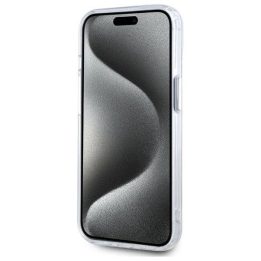 Karl Lagerfeld IML Metal Choupette Head MagSafe dėklas, skirtas iPhone 15“ – balta