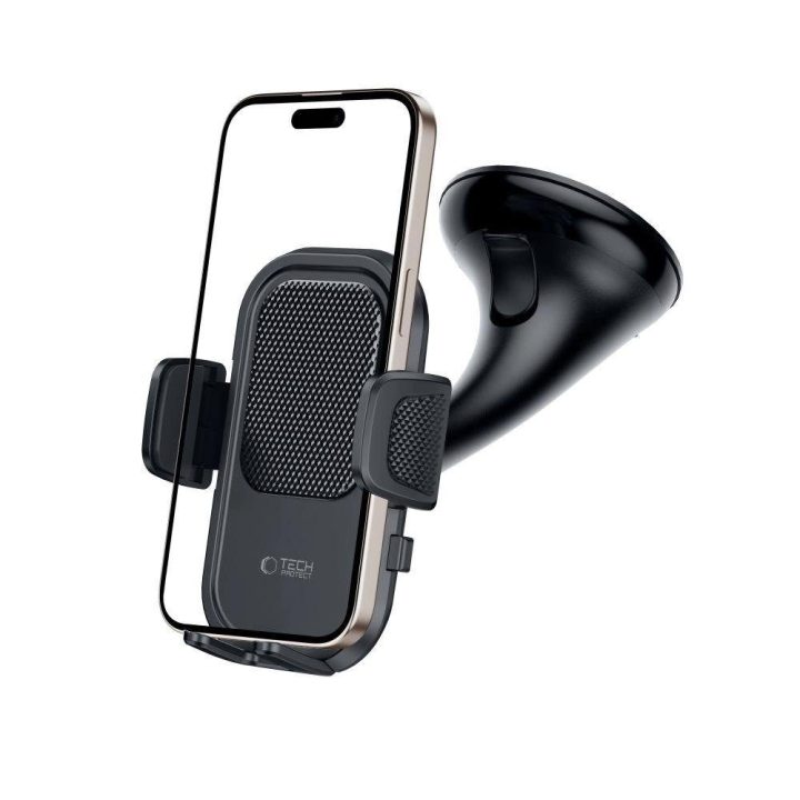 automobilinis telefono laikiklis - juodas