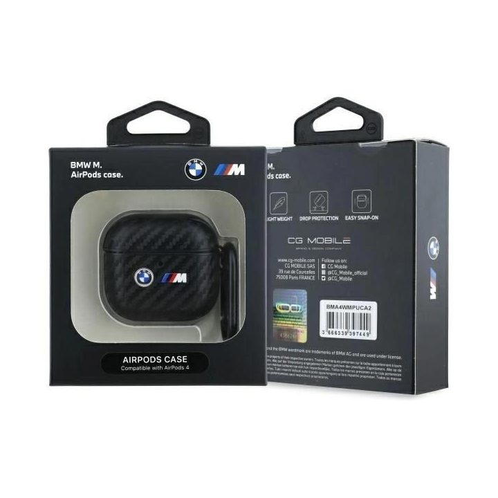 dėklas AirPods 4 - juodas