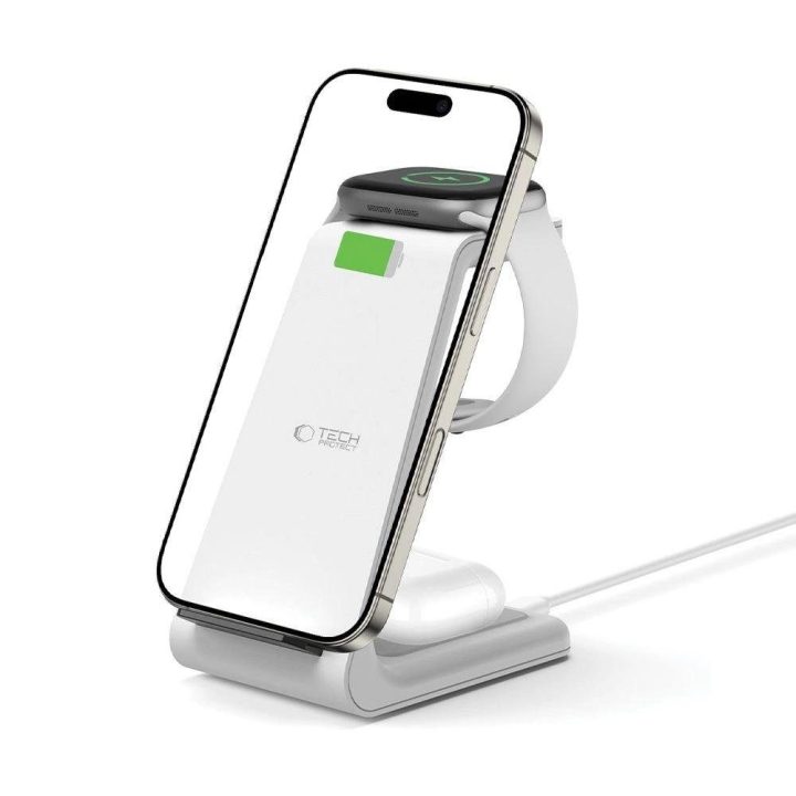 Įkrovimo stotelė Apple įrenginiams - balta