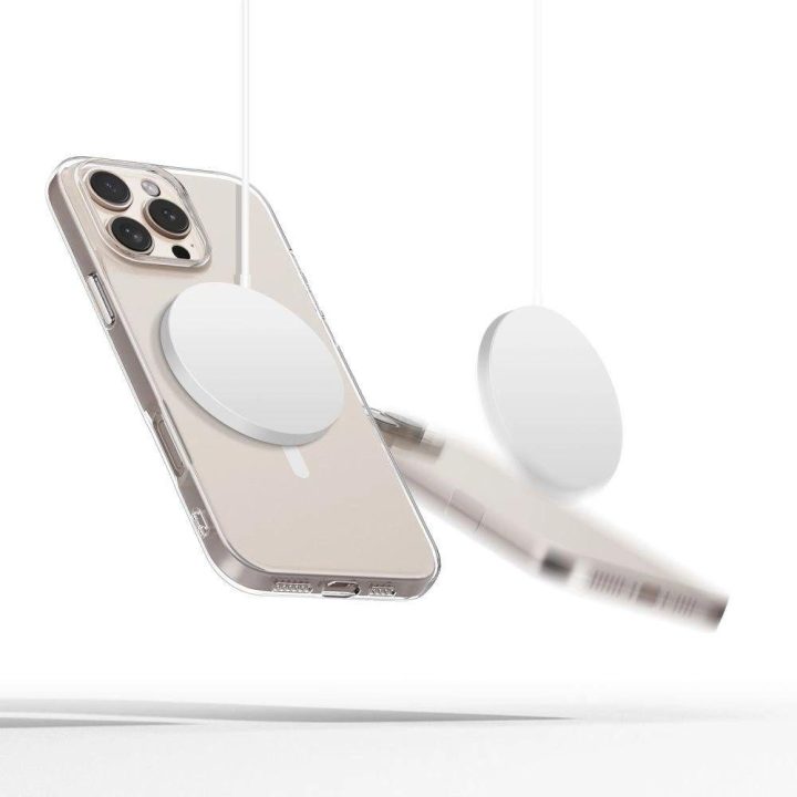 FlexAir MagSafe dėklas iPhone 16 Pro - skaidrus