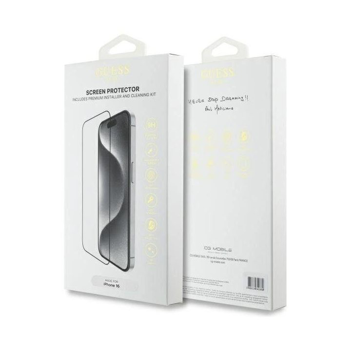 Grūdintas stiklas iPhone 16