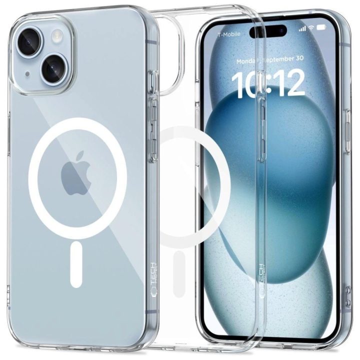 dėklas iPhone 15 - skaidrus
