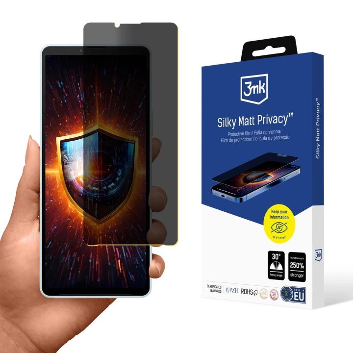 Silky Matt Privacy“ matinis apsauginis privatumo filtras Sony Xperia 10 VI“