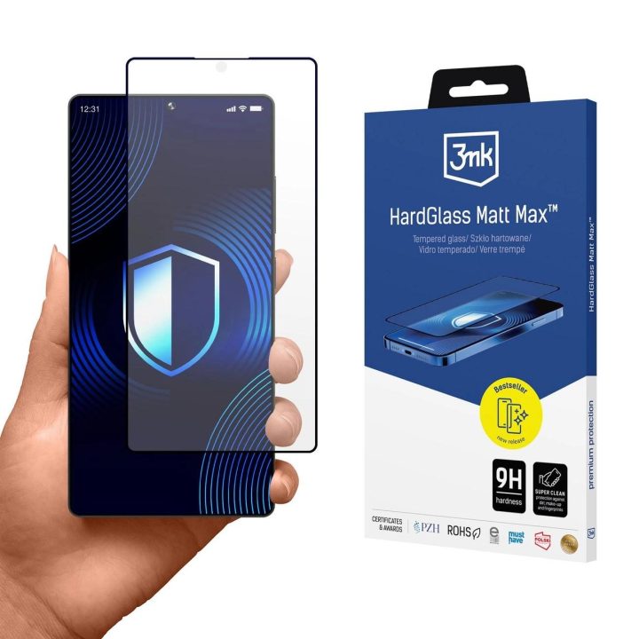 HardGlass Matt Max iš matinio grūdinto stiklo Samsung Galaxy S25 Ultra