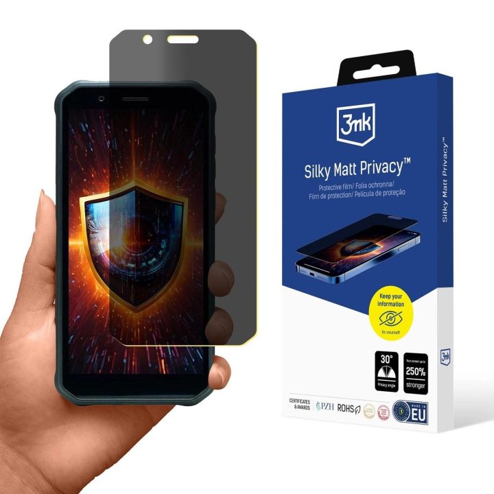 Silky Matt Privacy matinė privatumo apsaugos plėvelė telefonui MyPhone Hammer Energy X