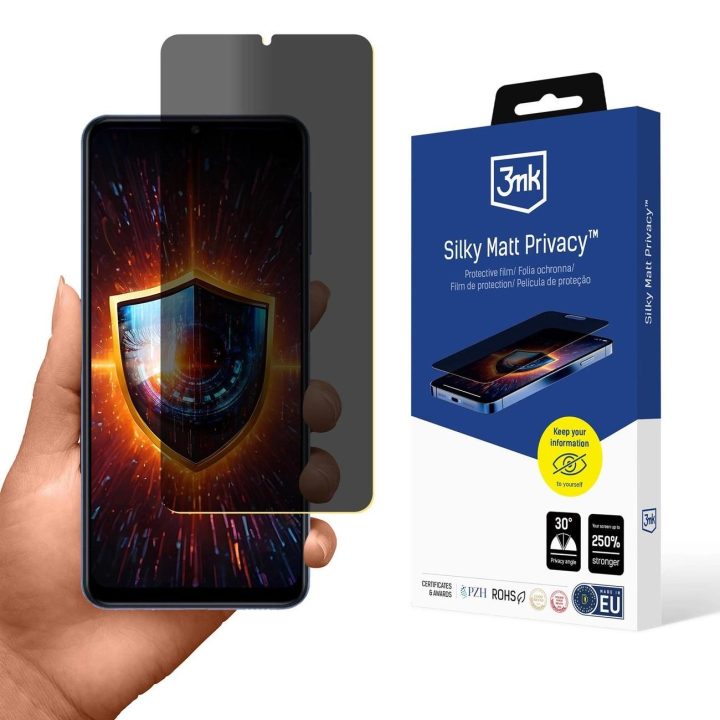 Silky Matt Privacy“ matinis privatumo apsaugos filmas Samsung Galaxy M12“