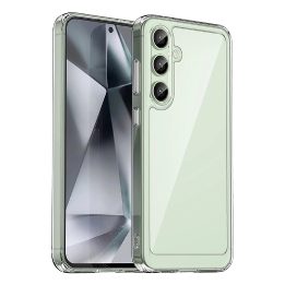 silikoninis dėklas Samsung Galaxy S24 FE“ – permatomas