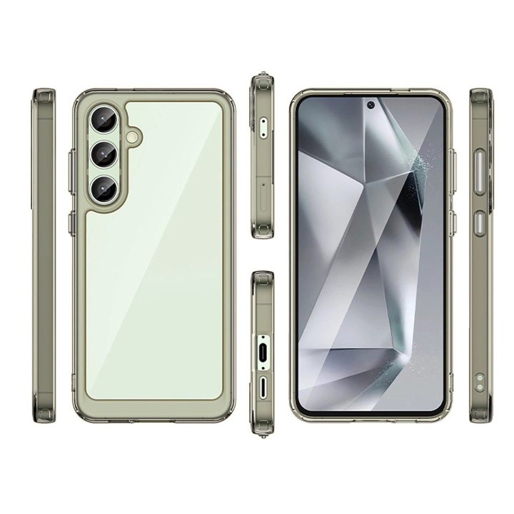 Silikoninis Dėklas su Gelio Rėmeliu Samsung Galaxy S24 FE