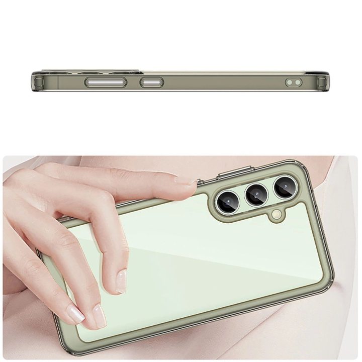 Silikoninis Dėklas su Gelio Rėmeliu Samsung Galaxy S24 FE