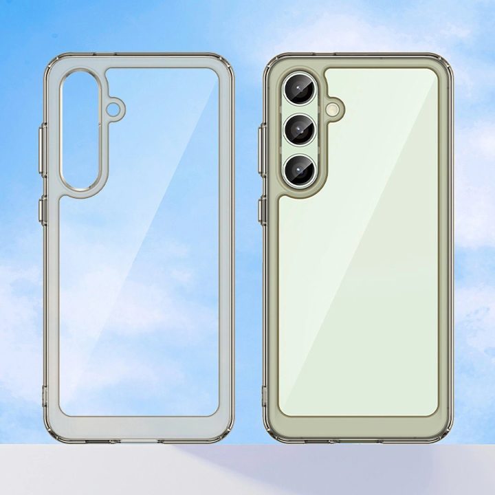 Silikoninis Dėklas su Gelio Rėmeliu Samsung Galaxy S24 FE