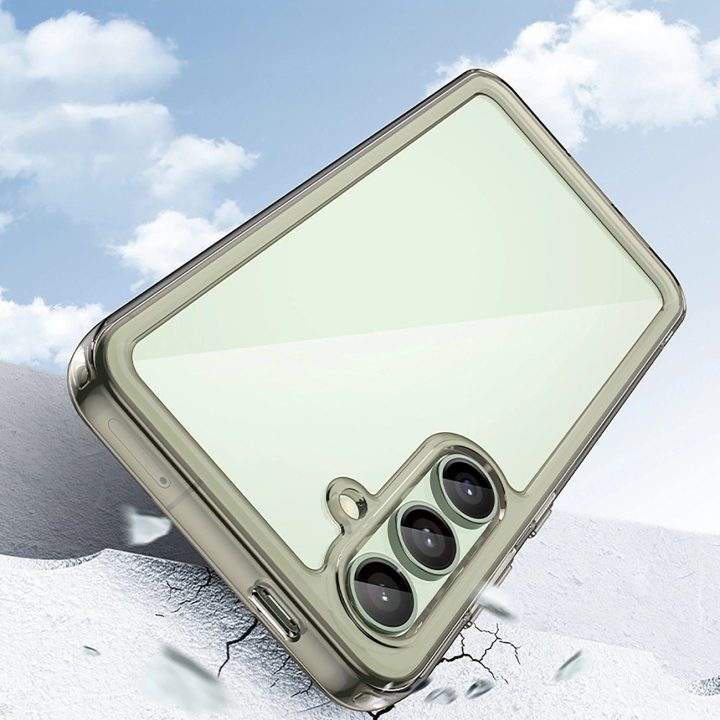 Silikoninis Dėklas su Gelio Rėmeliu Samsung Galaxy S24 FE