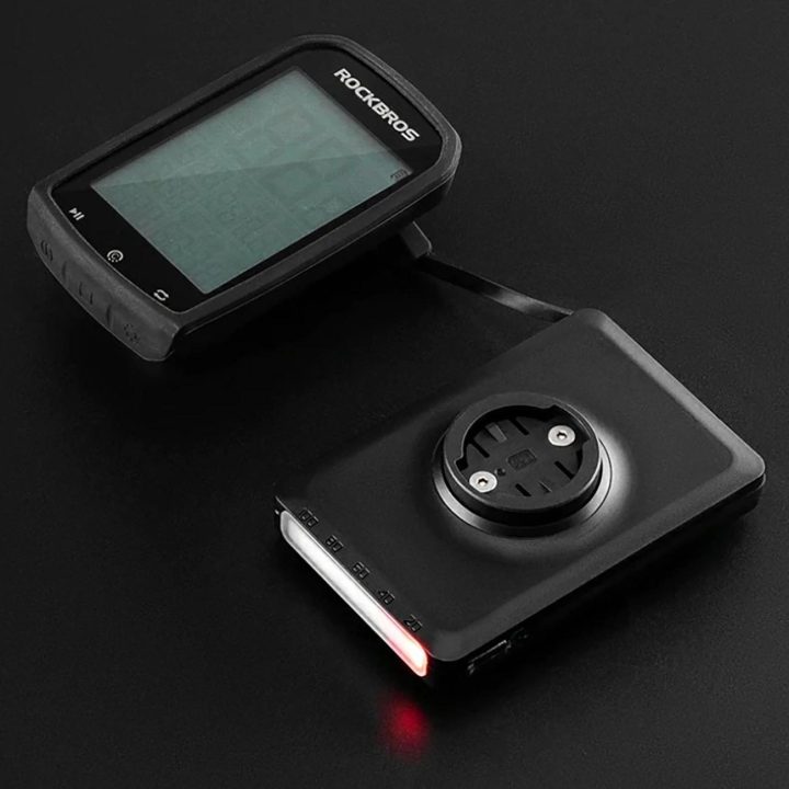 Priekinė dviračio lempa su maitinimo banku (5000 mAh, 150 lm, IPX6) – juodos spalvos