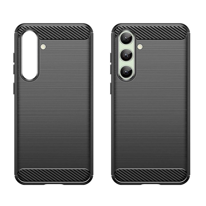 Samsung Galaxy S24 FE silikoninis dėklas - juodas