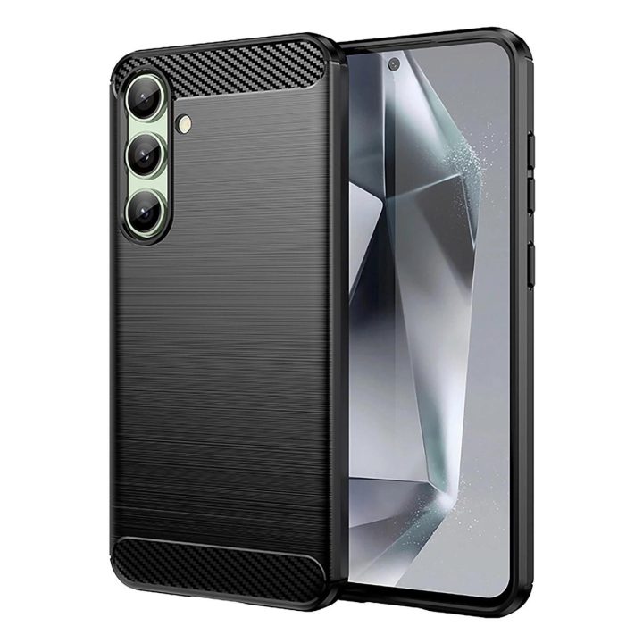 Samsung Galaxy S24 FE silikoninis dėklas - juodas
