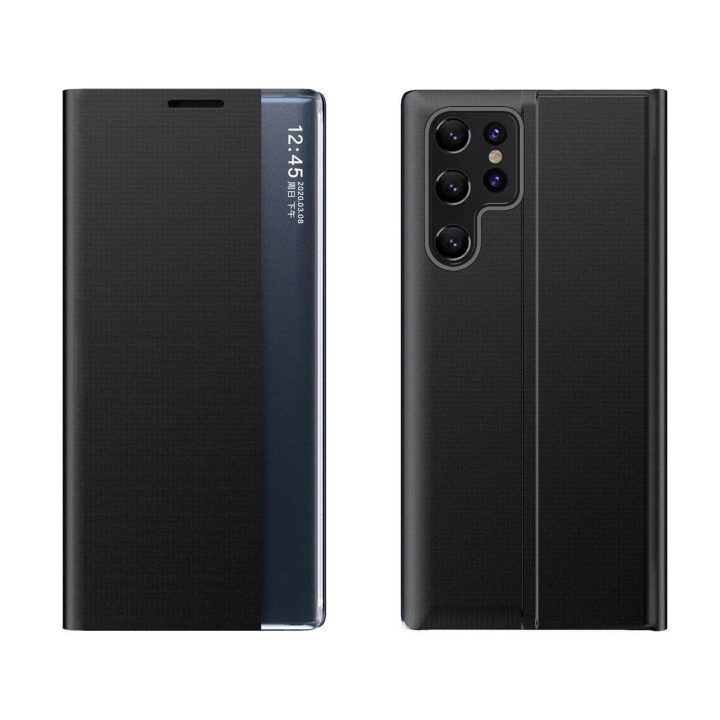 Elegantiškas ir funkcionalus dėkliukas Samsung Galaxy S24 FE juodos spalvos