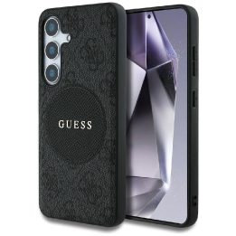 Telefono dėkliukas Guess 4G s Samsung Galaxy S25“, juodas