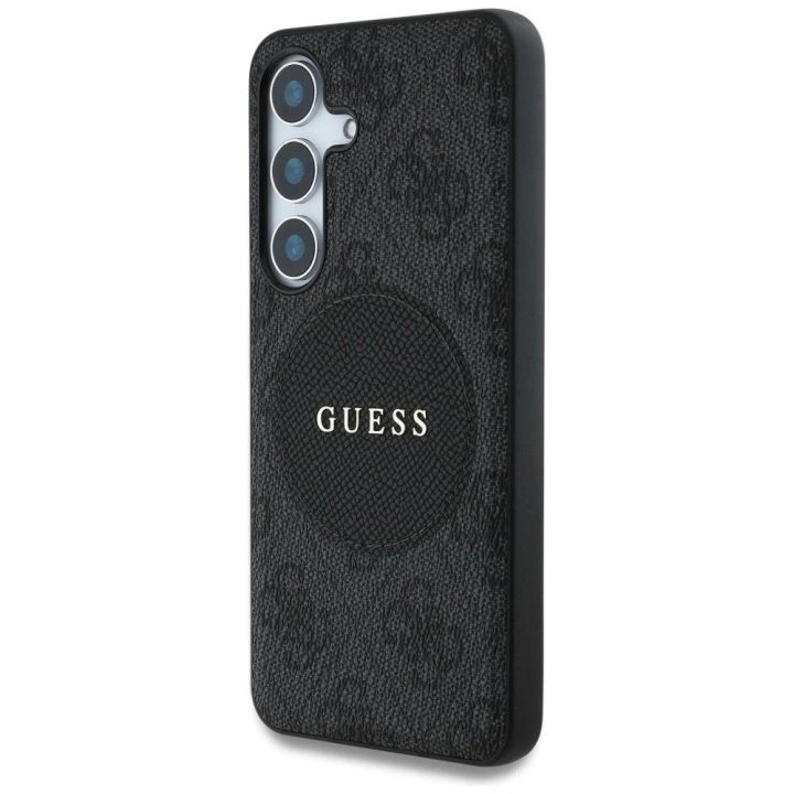Telefono dėkliukas Guess 4G s Samsung Galaxy S25“, juodas