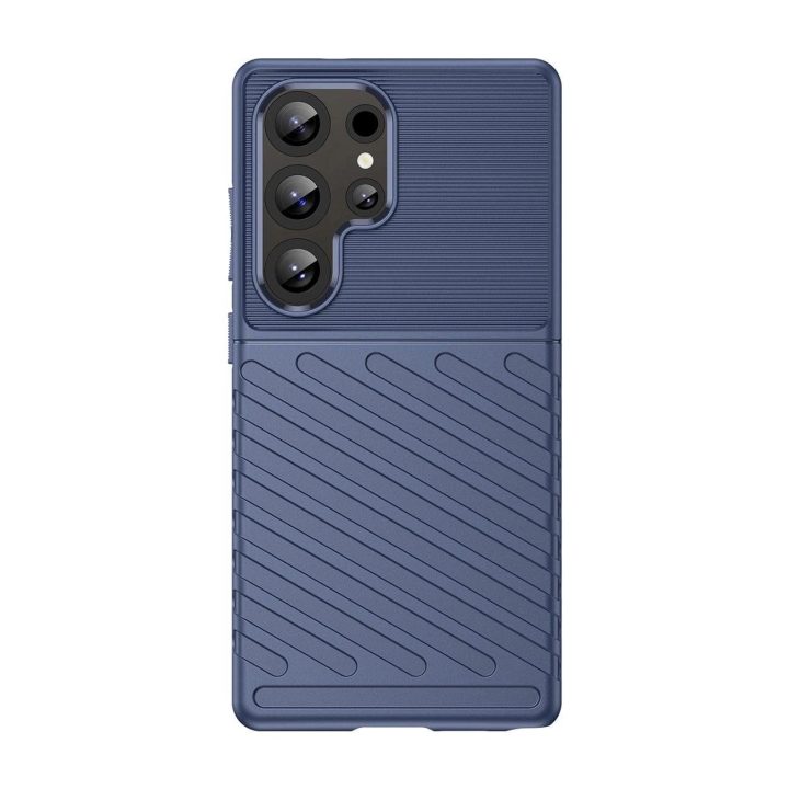 Tvirtas dėklas Samsung Galaxy S25 Ultra - mėlynas