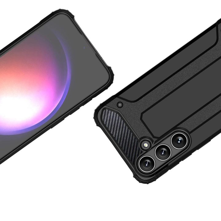Apsauginis Dėklas Samsung Galaxy S24 FE – juodos spalvos