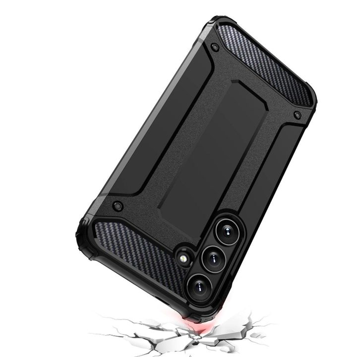 Apsauginis Dėklas Samsung Galaxy S24 FE – juodos spalvos