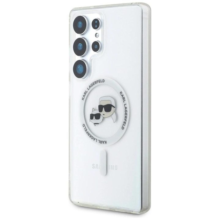 Elegantiškas ir Funkcionalus Telefono Dėklas Samsung Galaxy S25 Ultra baltas