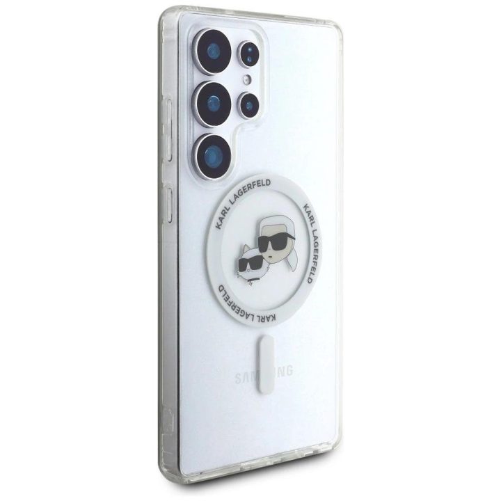 Elegantiškas ir Funkcionalus Telefono Dėklas Samsung Galaxy S25 Ultra baltas