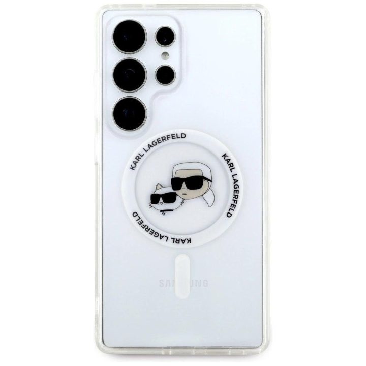 Elegantiškas ir Funkcionalus Telefono Dėklas Samsung Galaxy S25 Ultra baltas