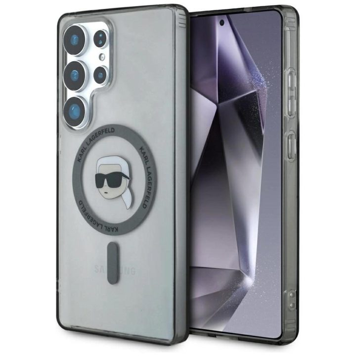 dėklas su MagSafe“ funkcijai skirta Samsung Galaxy S25 Ultra, juodas