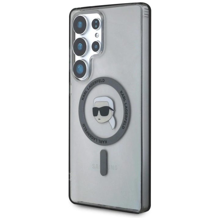 dėklas su MagSafe“ funkcijai skirta Samsung Galaxy S25 Ultra, juodas